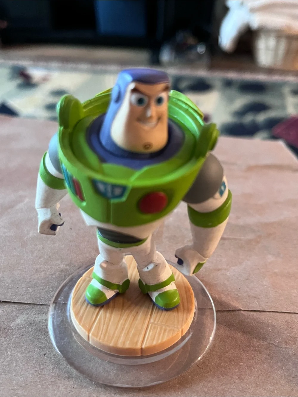 Disney Buzz Lightyear Figure in Green, White and Purple